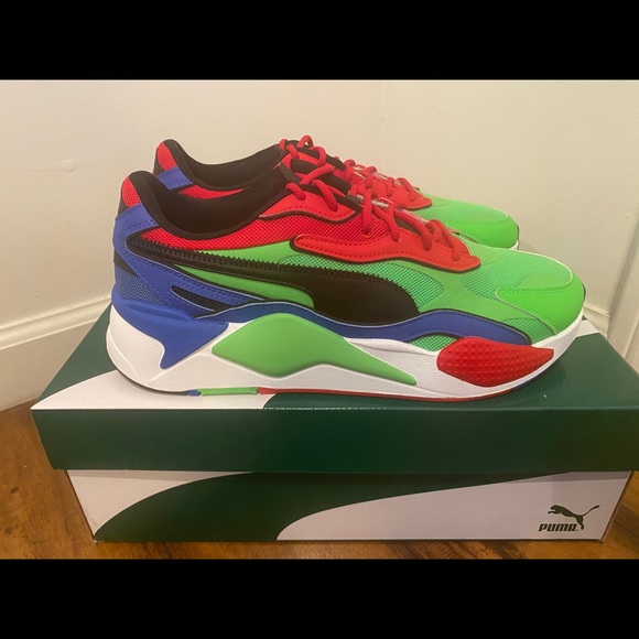 Puma RS-X3-GN/RD/BL - Picture 3 of 5